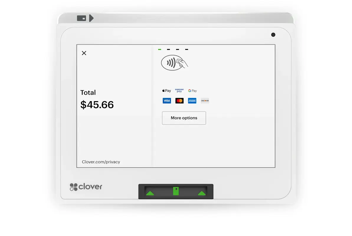 Clover Mini point of sale device