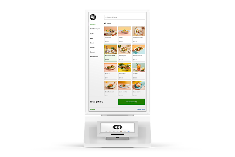 Clover Kiosk self-ordering system – official high-resolution product photo