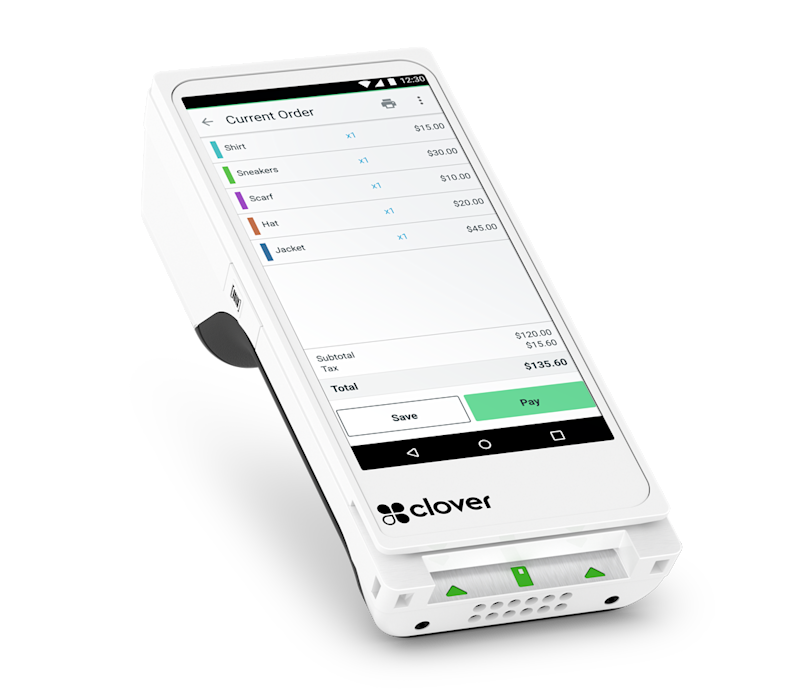 Clover Flex handheld POS terminal – official high-resolution product photo