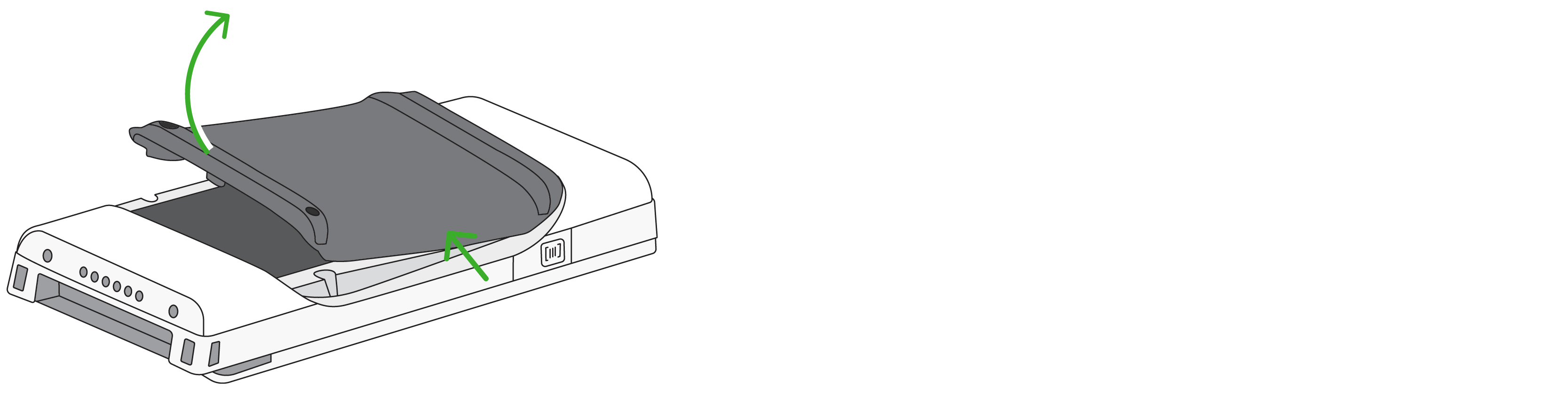 Image displaying lifting off the battery.