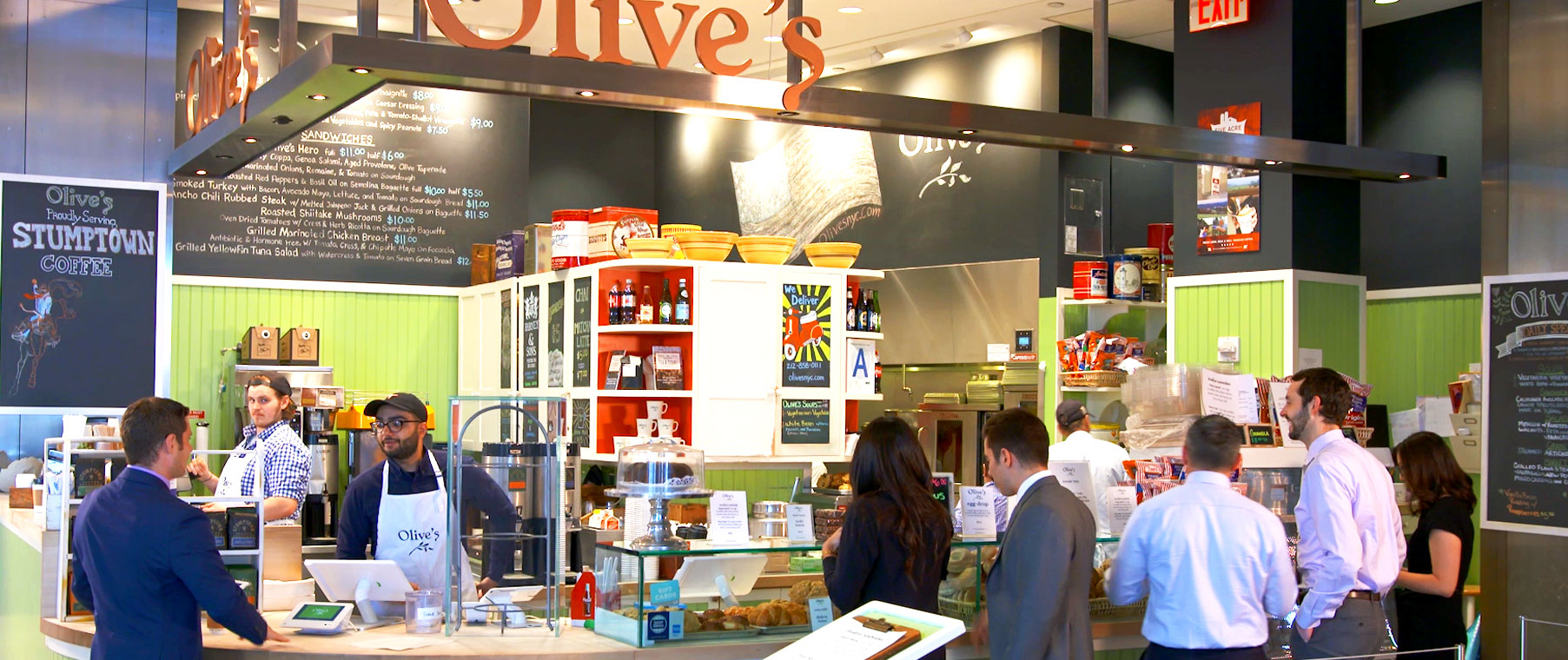 QSR olives testimonial line