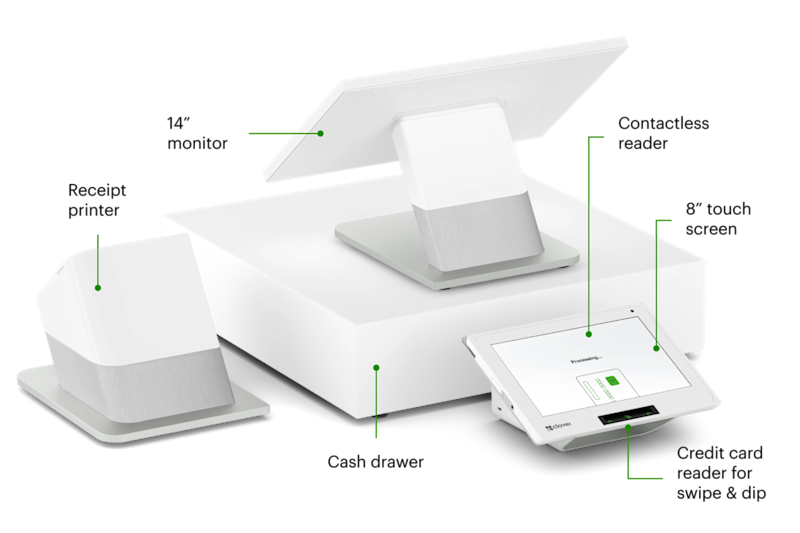 Clover Station Duo dual-screen POS – official high-resolution product photo