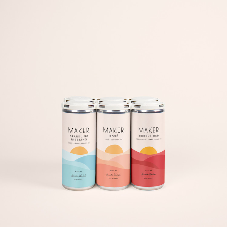 6 pack for ser wines