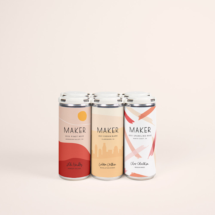 6-pack of Pinot, Chenin Blanc, Sparkling Rose