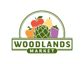 Woodlands Market logo.