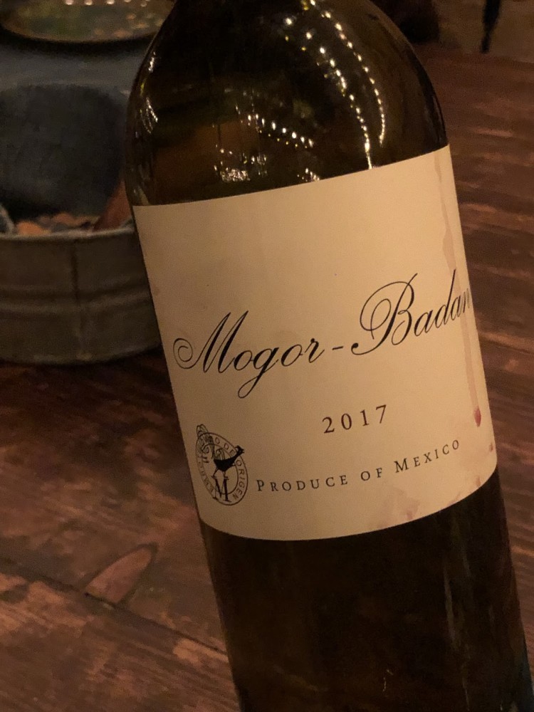 Mogor-Badan Red Wine Bottle in Valle de Guadalupe, Mexico