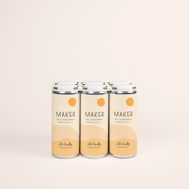 6 pack of Maker + Handley Chardonnay
