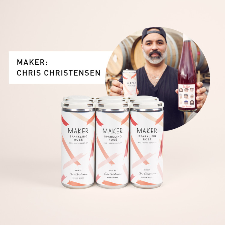 Maker 6-pack 2022 Sparkling Rose with Chris