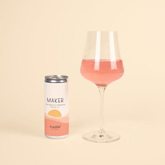 2020 Rosé of Grenache: Can and Glass