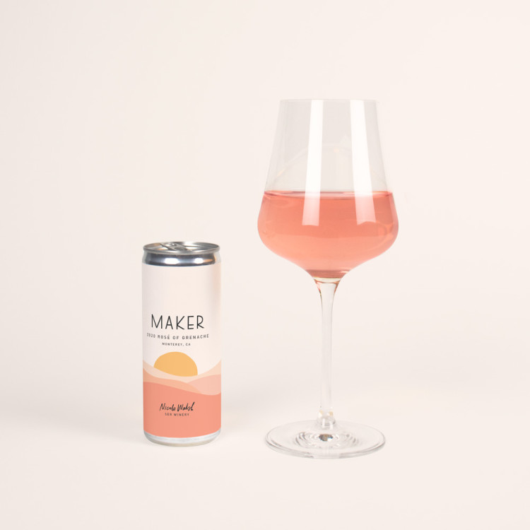 2020 Rosé of Grenache: Can and Glass