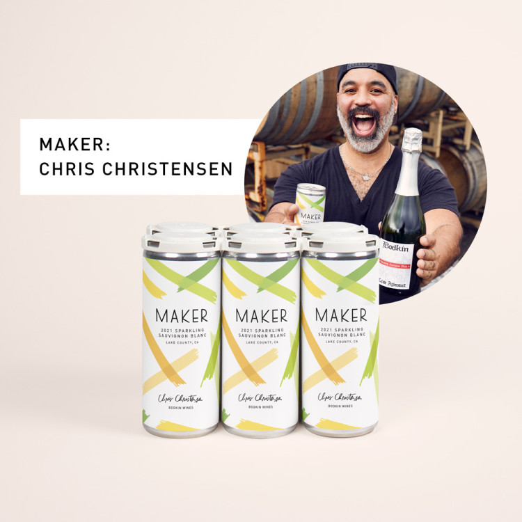 Maker 6-pack 2021 Sparkling Sauv Blanc with Chris