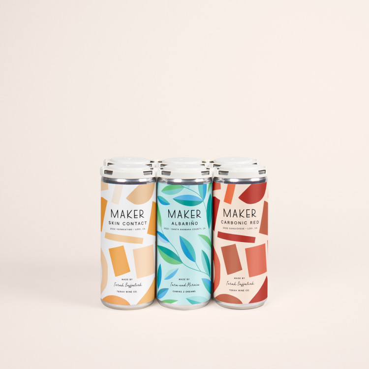 6 pack of Maker natural wines
