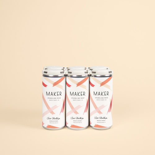 Maker Sparkling Rosé by Bodkin Wines: Six Pack
