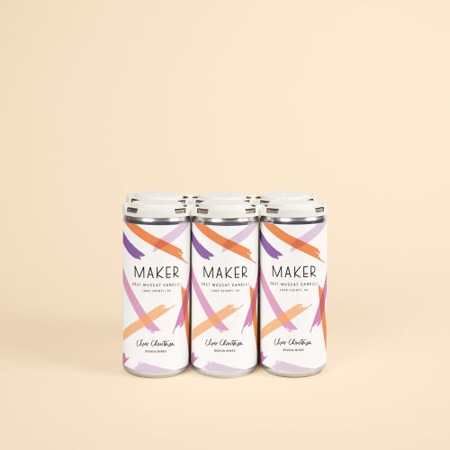 6 pack of Maker Muscat Canelli by Bodkin Wines