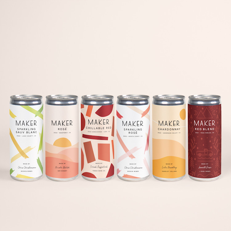 maker wine best sellers mixed pack updated april 2024, 6 pack of canned wine