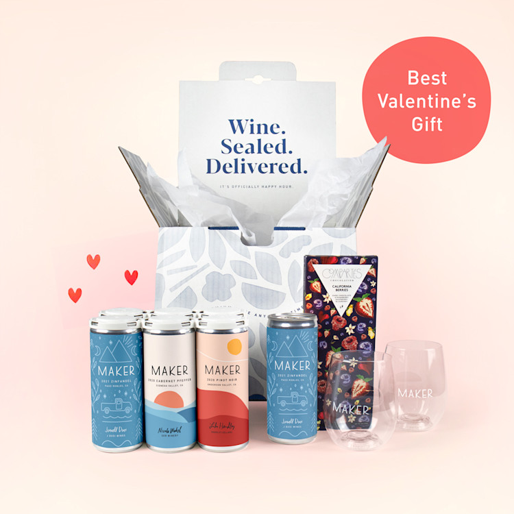 Maker Gift Chocolate Gift Pack with Valentine's Design