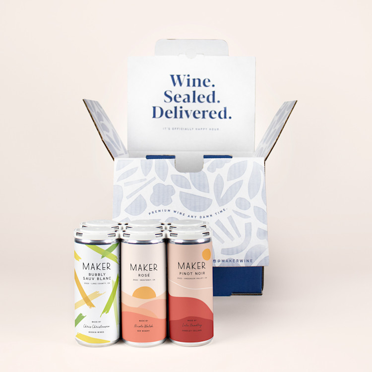 Maker Wine's Best Sellers Mixed Pack with 6 pack