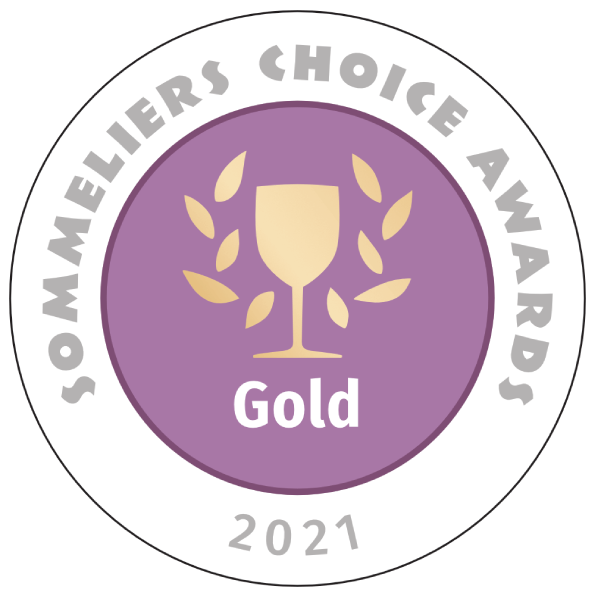 2021 Sommeliers Choice Gold award.