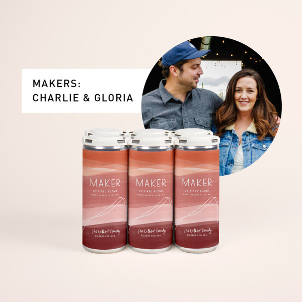 2019 Cabernet Blend Six Pack with Charlie and Gloria of Gilbert Cellars.