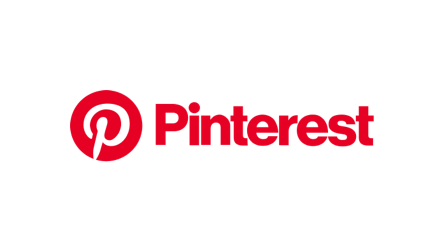 Pinterest's logo.