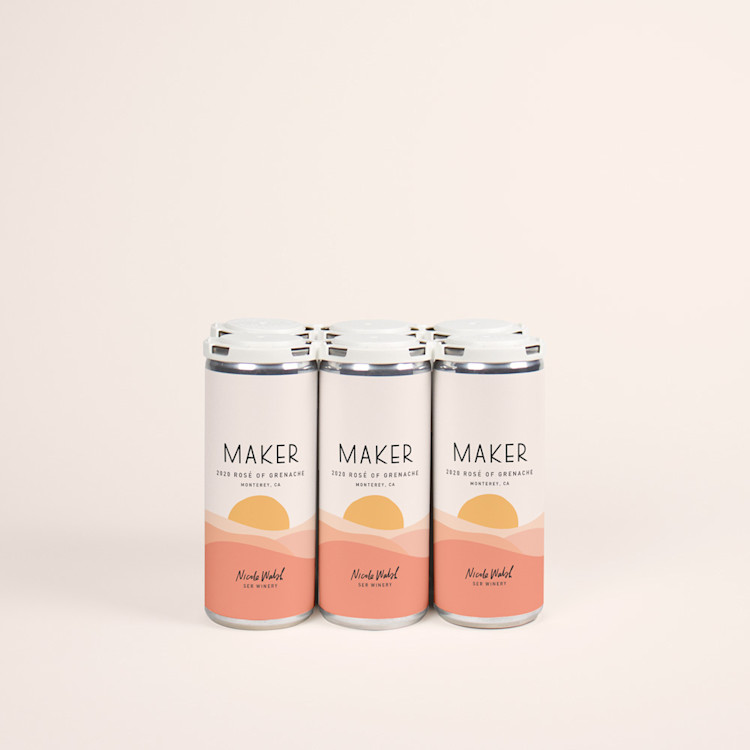 2020 Maker Rosé of Grenache by Ser Winery: Six Pack