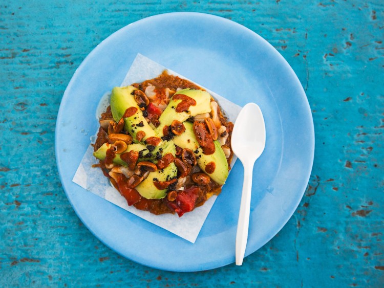 Ceviche Tostadas at Sabina, Valle de Guadalupe, Mexico