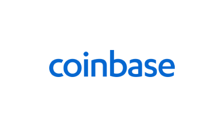 Coinbase's logo.