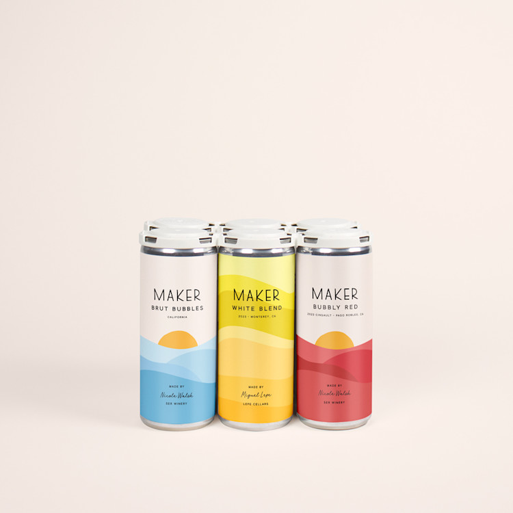 Chronicle Awards Mixed Pack with Bubbly Red, Brut Bubbles, and Spanish White Blend