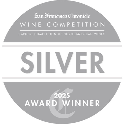 Silver medal image from SF Chronicle wine competition 2025