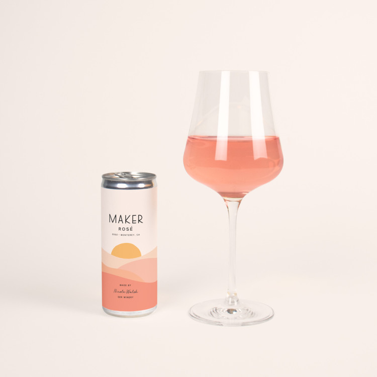2022 Rosé of Grenache: Can and Glass