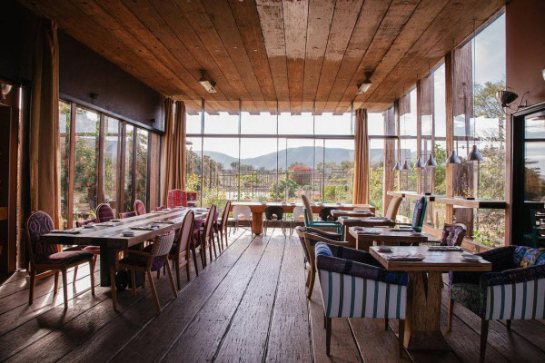 CorazĂłn de Tierra restaurant in Valle de Guadalupe, Mexico
