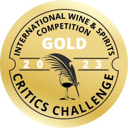 2023 Gold medal for the Critics Challenge International Wine & Spirits Competition