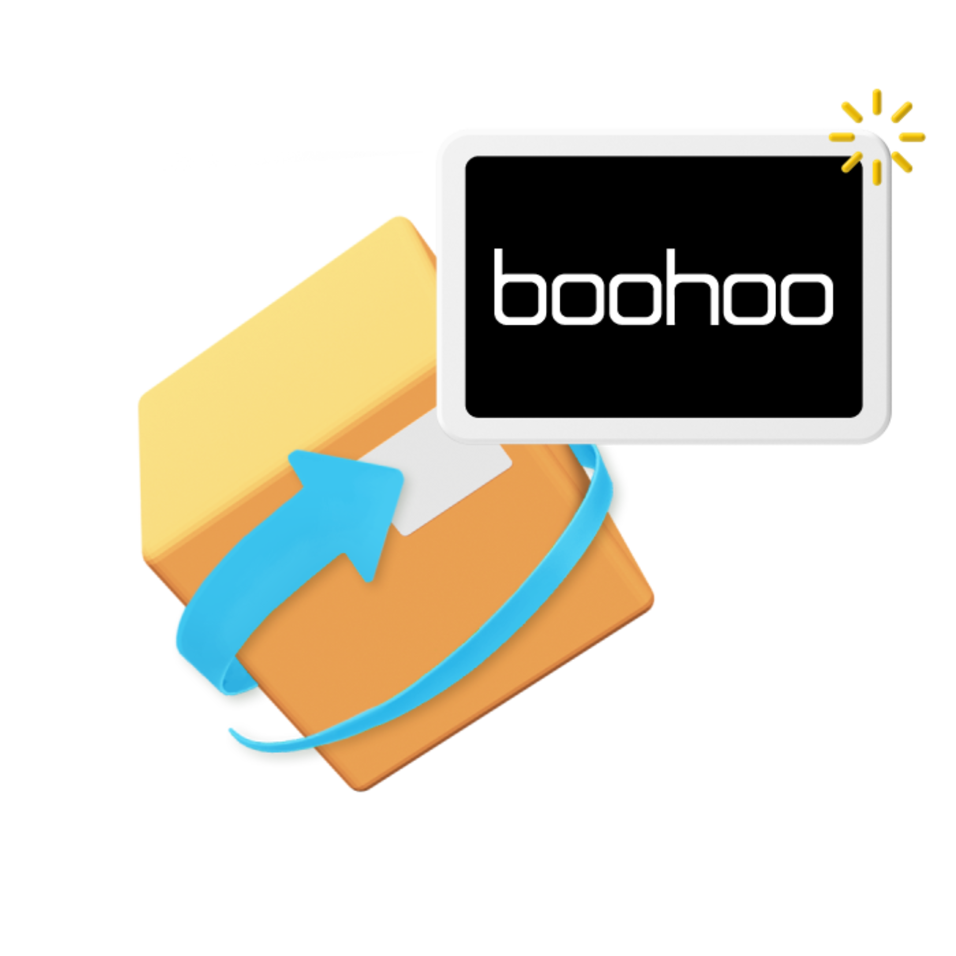 Boohoo returns logo