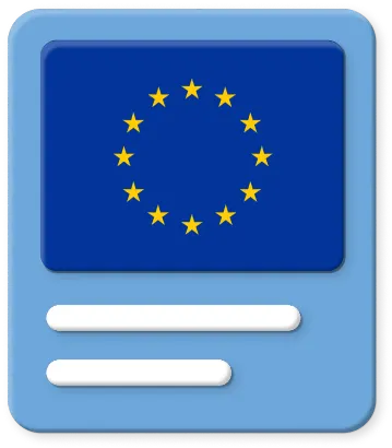 EU logo in box graphic