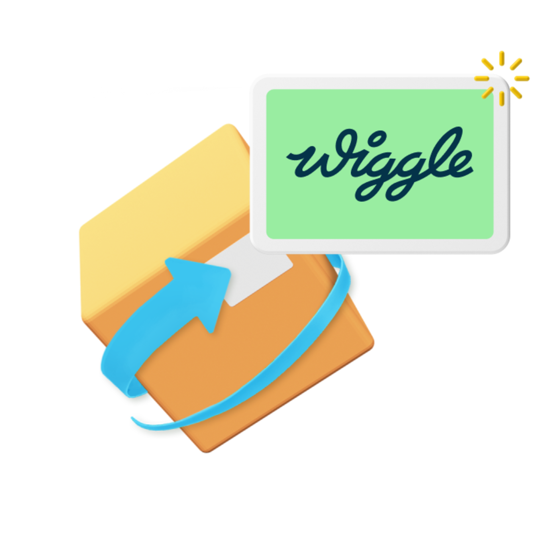 Wiggle returns logo