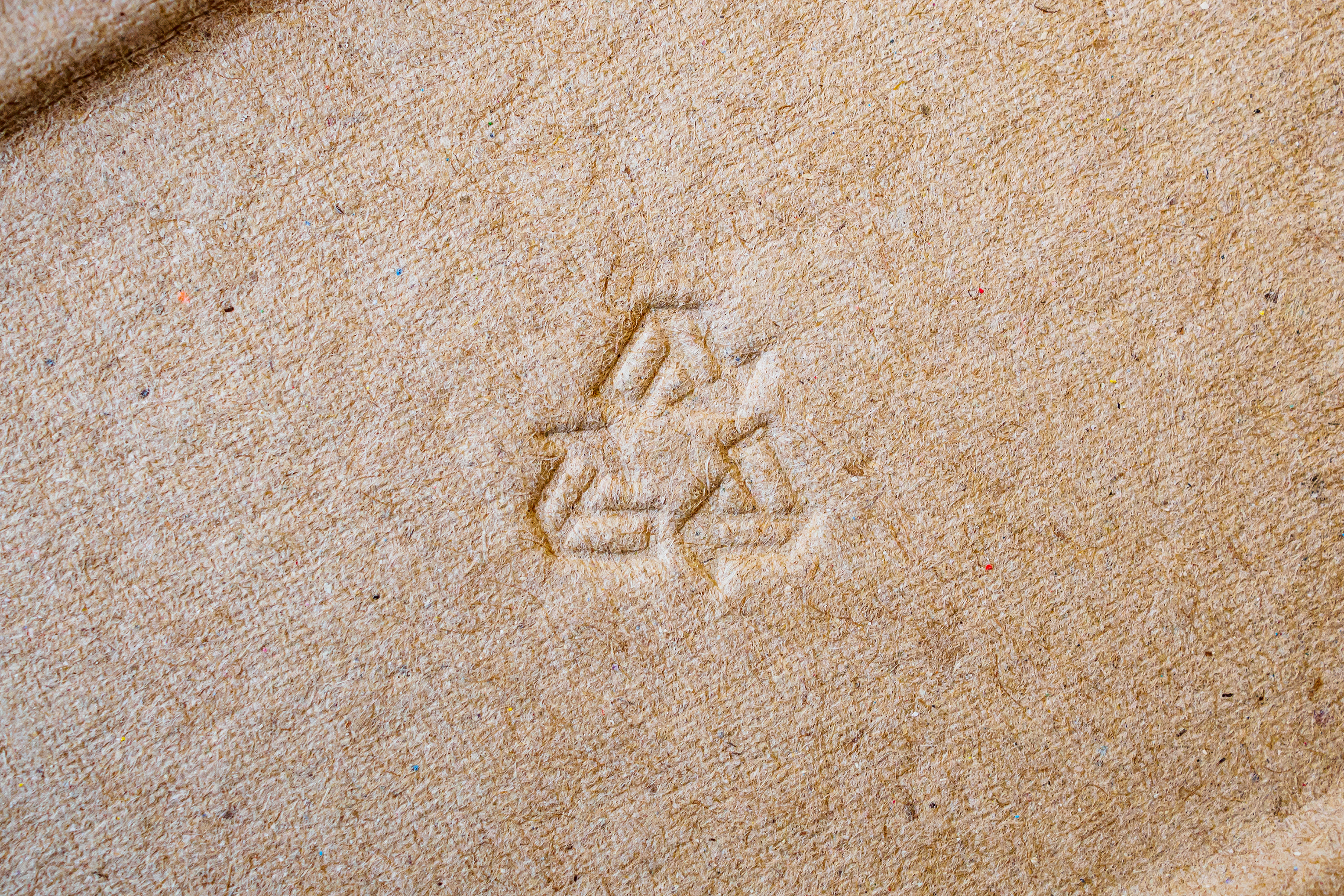 Image of cardboard box with recycling logos
