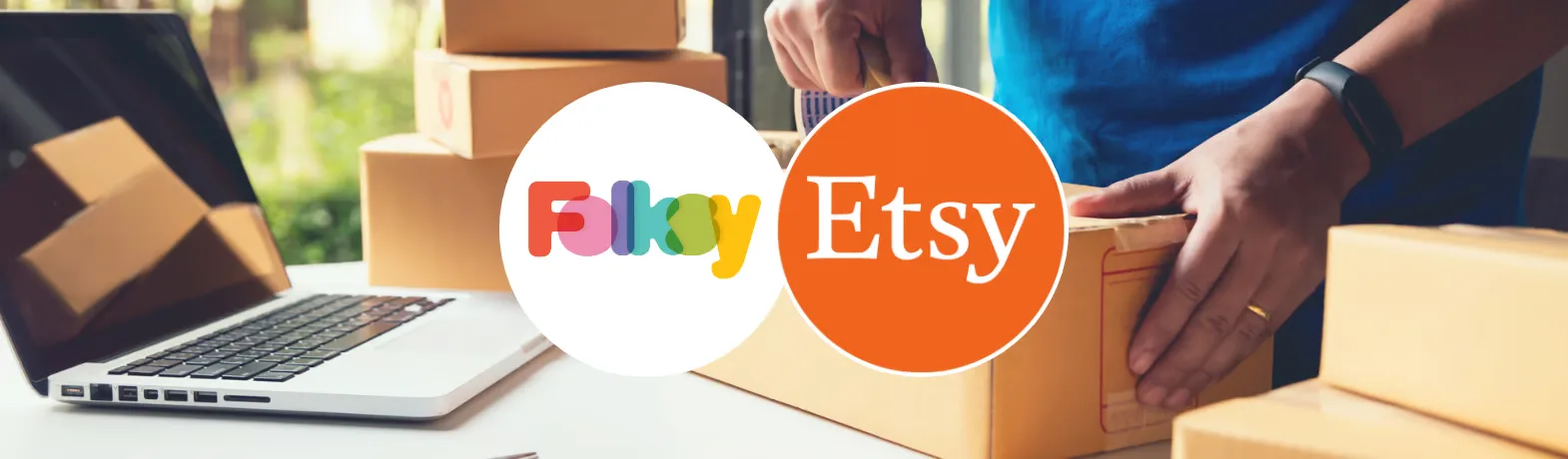 Folksy and Etsy marketplace logos