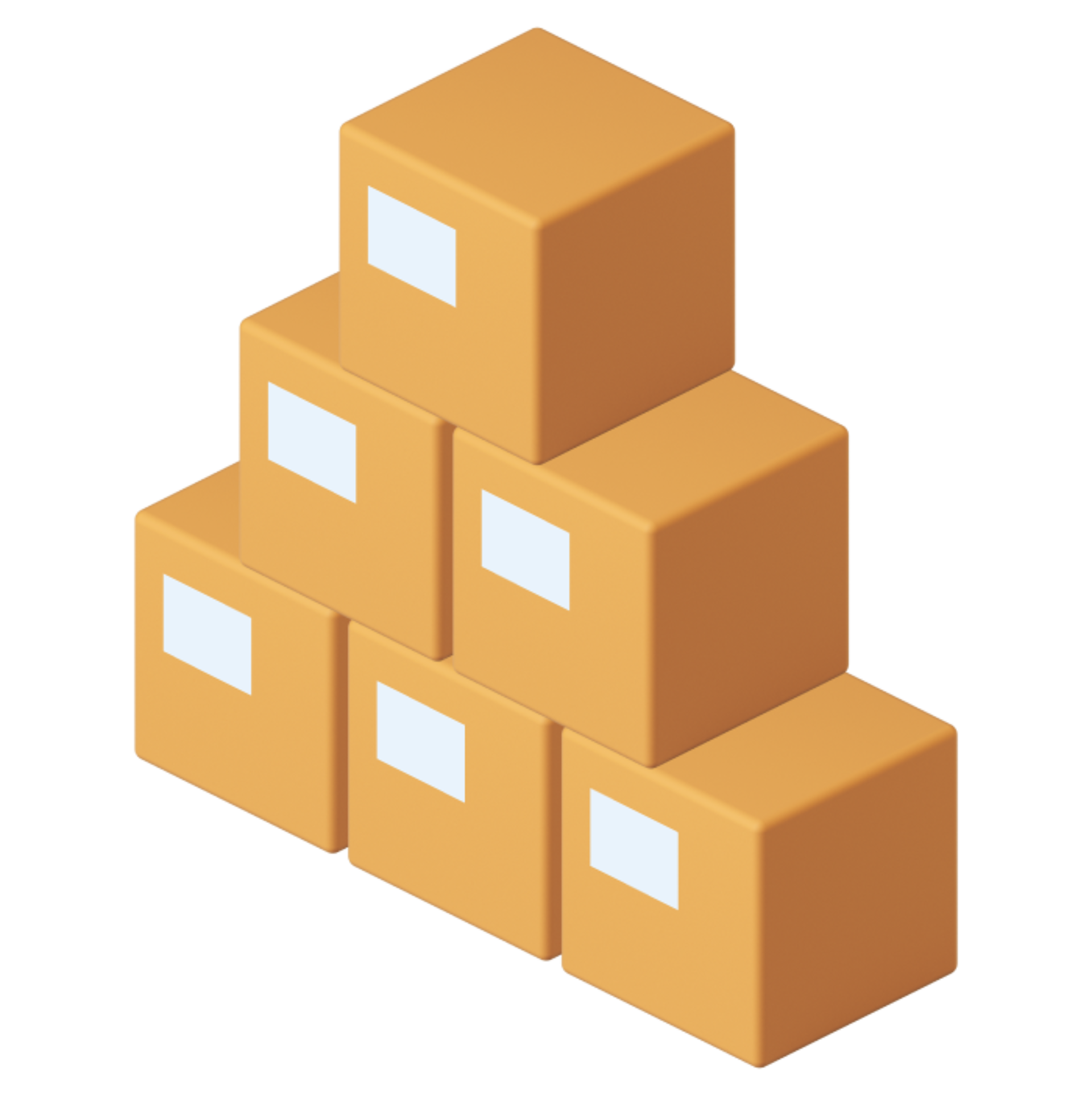 Graphic of stack of parcels