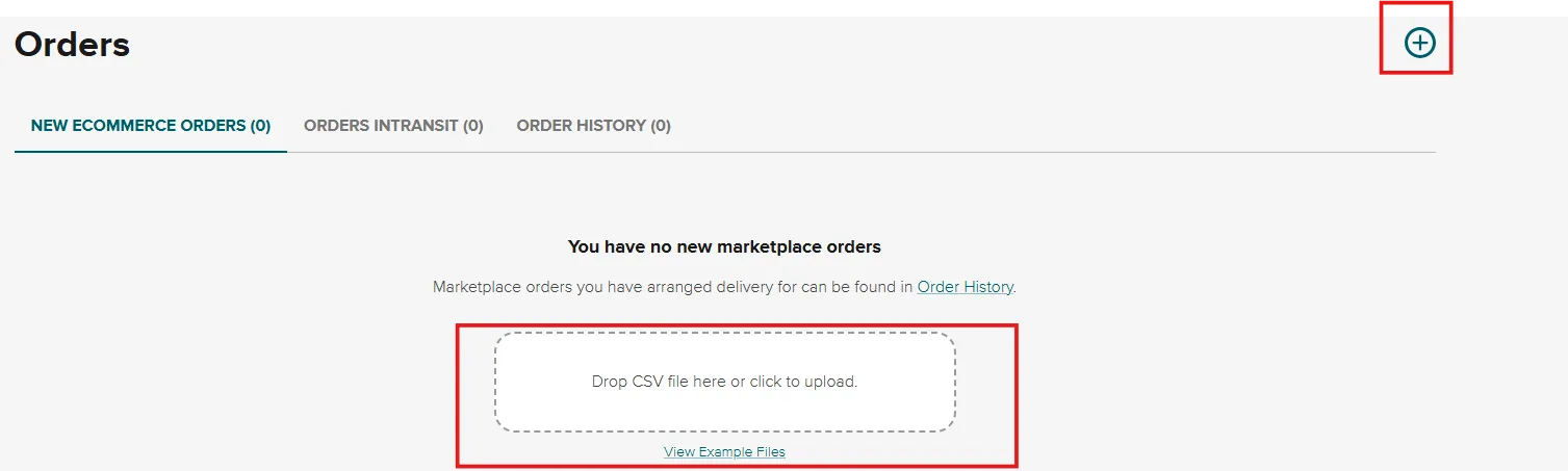 Add CSV file - SendNow by Asendia