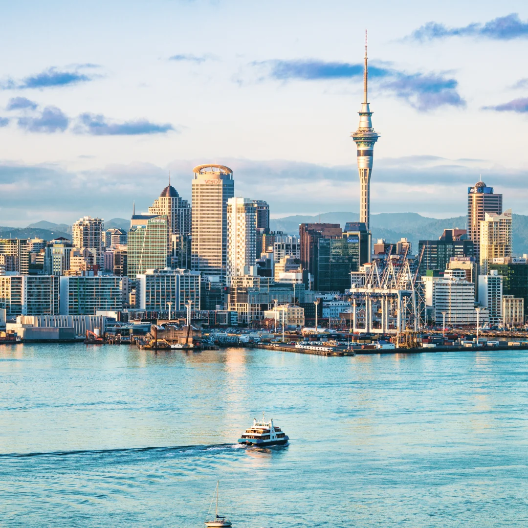 New Zealand city skyline