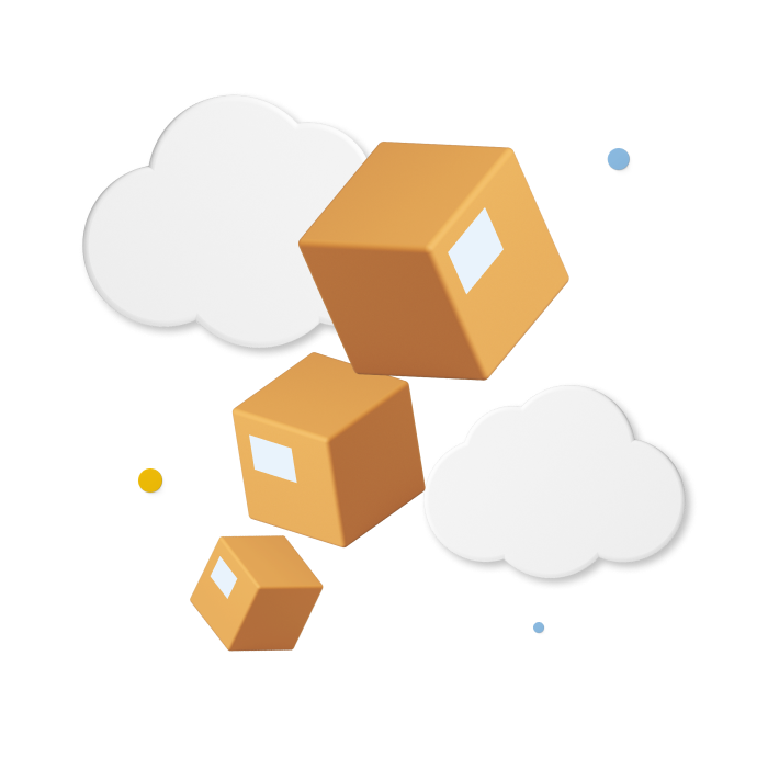 multiple parcels graphic