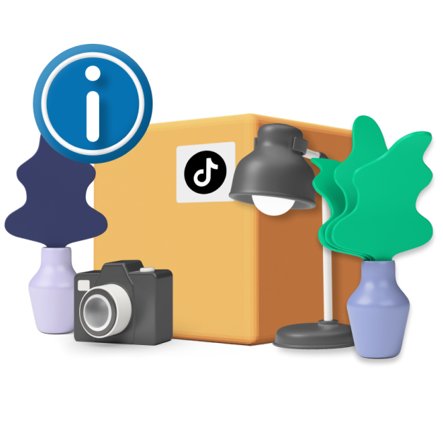 tiktok parcel graphic