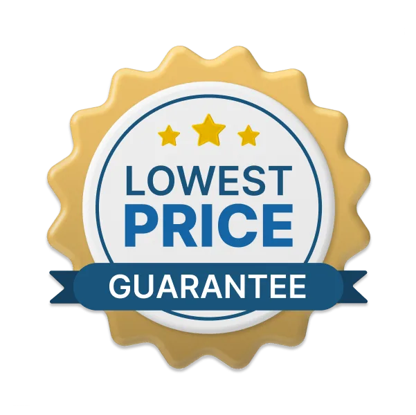 Lowest Price Guarantee badge