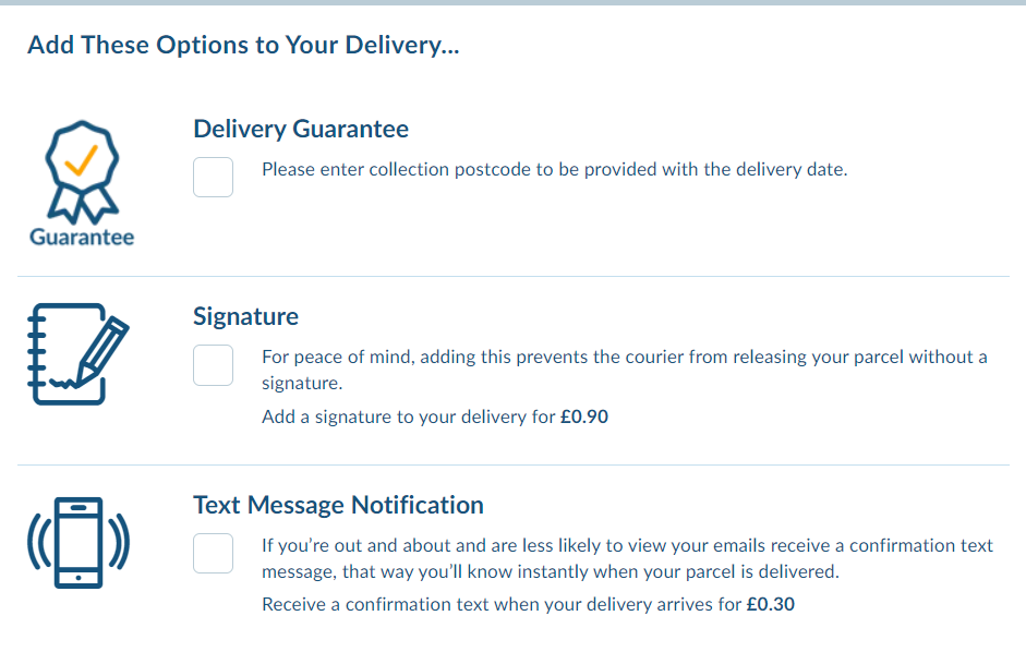 image for content hub page: Additional Options for Your Parcel Delivery