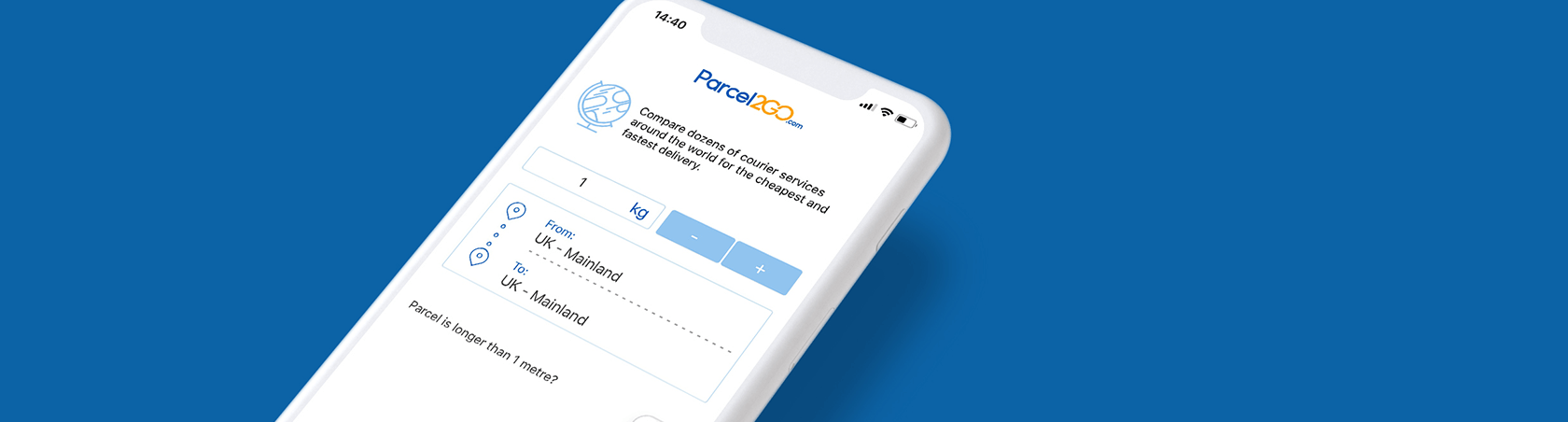 Banner image for content hub page: How to Send a Parcel With The Parcel2Go App