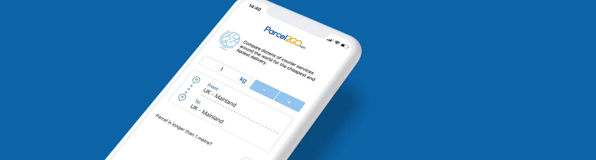 Banner image for content hub page: How to Send a Parcel With The Parcel2Go App