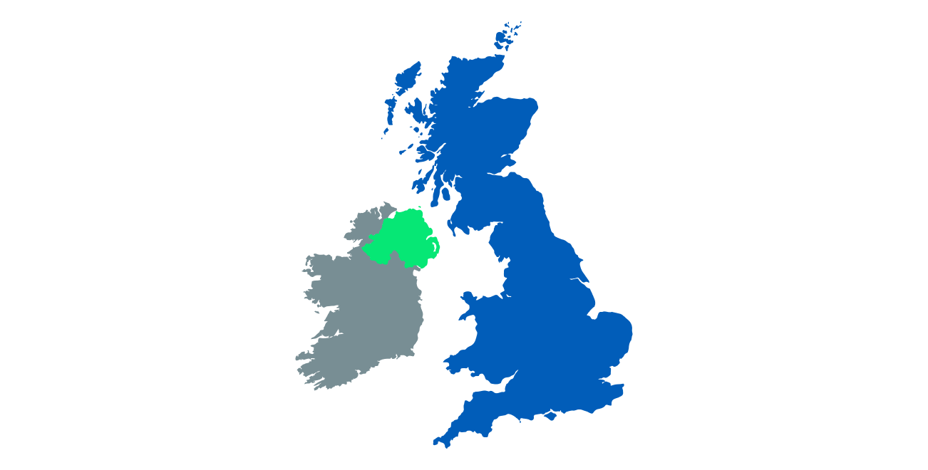 map of UK