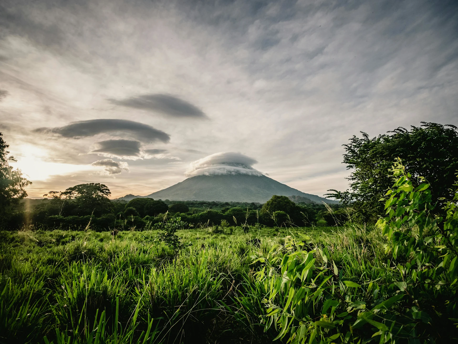 Rivas, Nicaragua - Photo Of Mountain During Dawn