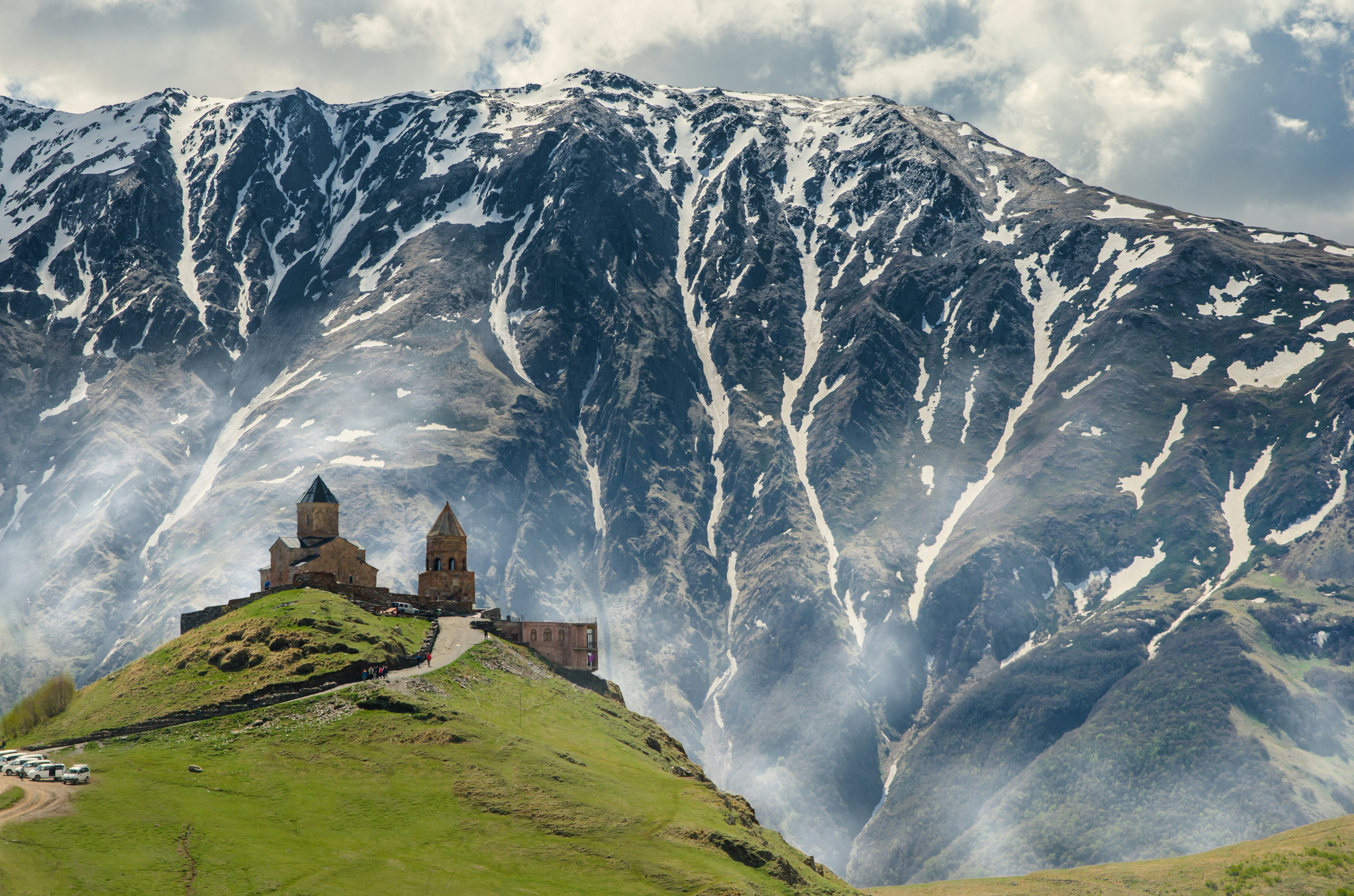Trinity Gergeti Church, Kazbegi, Georgia