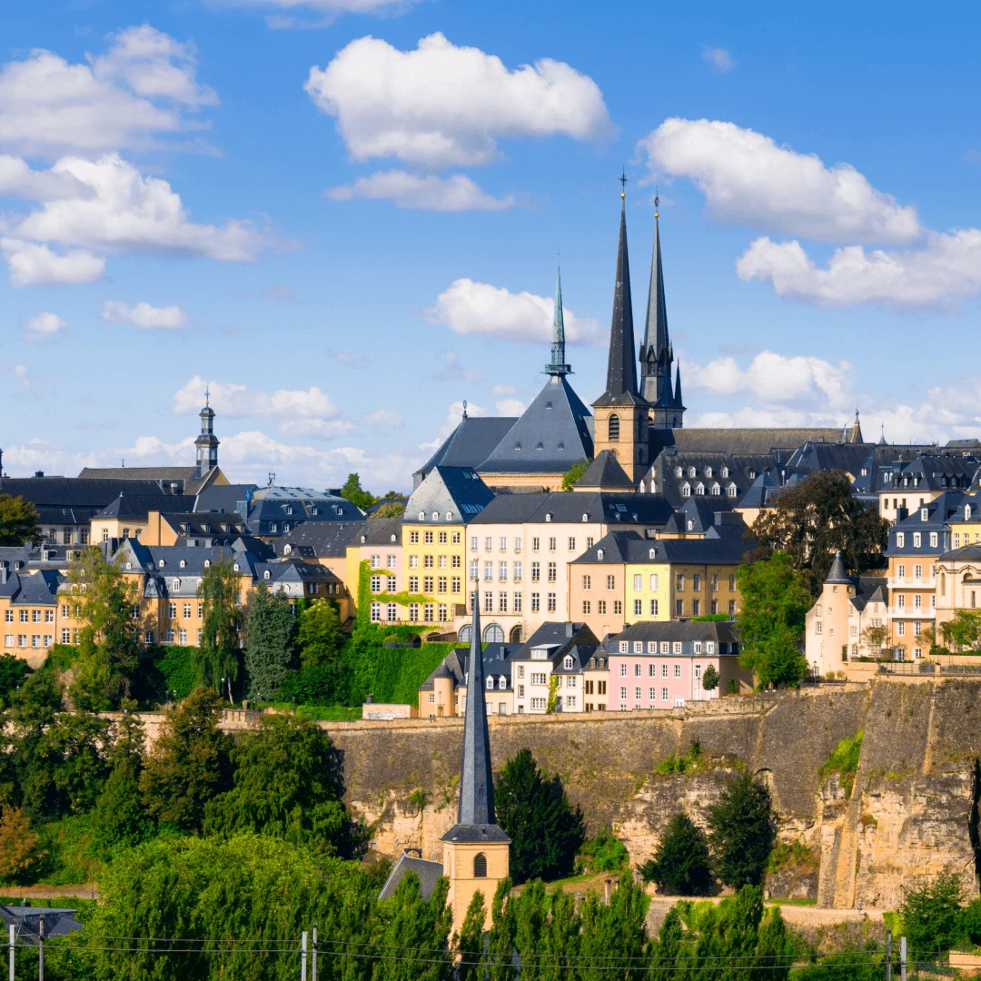 Luxembourg skyline